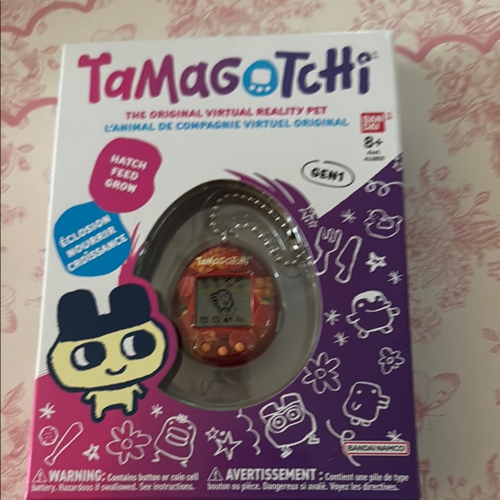Tamagotchi Virtual Pet Gen 1 Toy - Orange